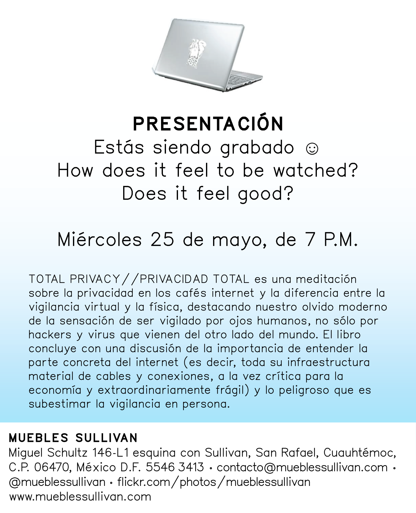 TOTAL PRIVACY//PRIVACIDAD TOTAL